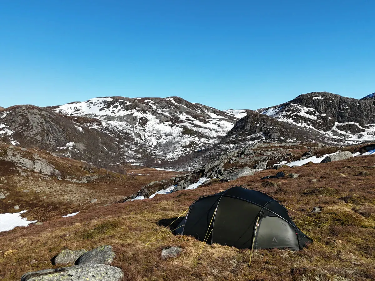3-4 Person Camping & Hiking Tent - Vern 3 Tent - 4.7kg by Nortent