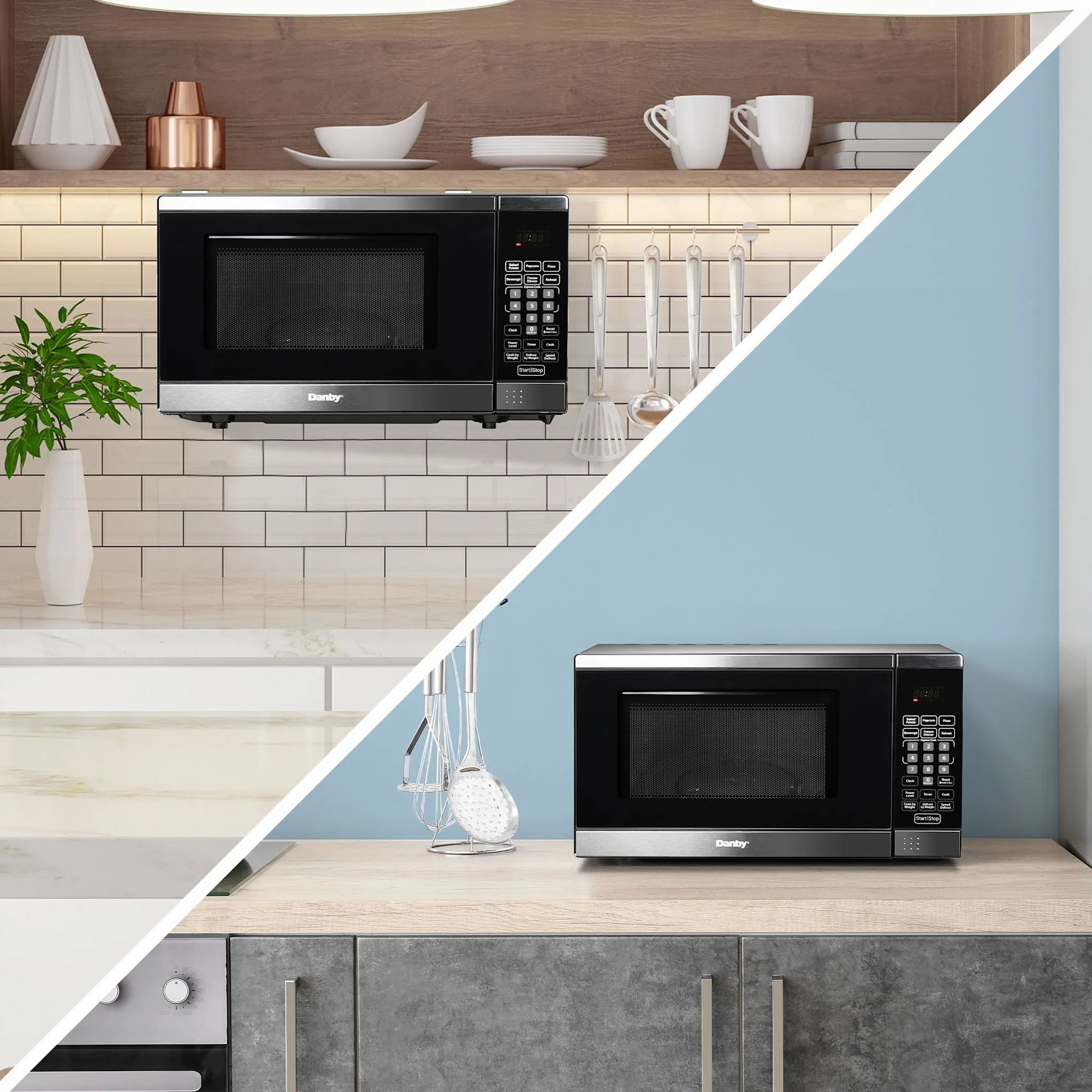 Danby Microwave (DDMW007501G1) - Stainless Steel