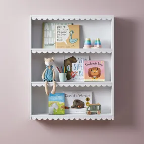 Maisie Scalloped Wall Shelf