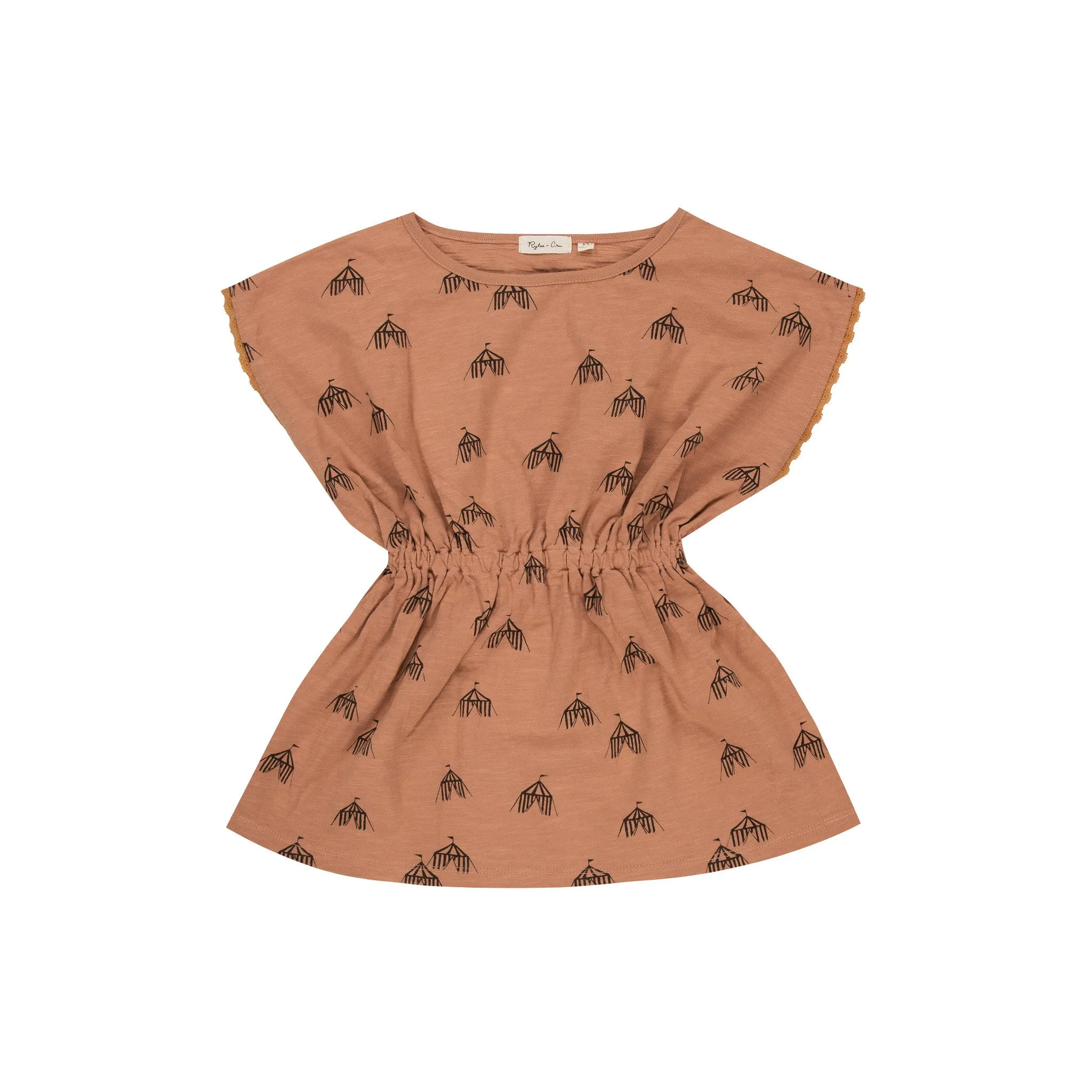 Rylee   Cru Tents Kaftan Dress / Rosewood