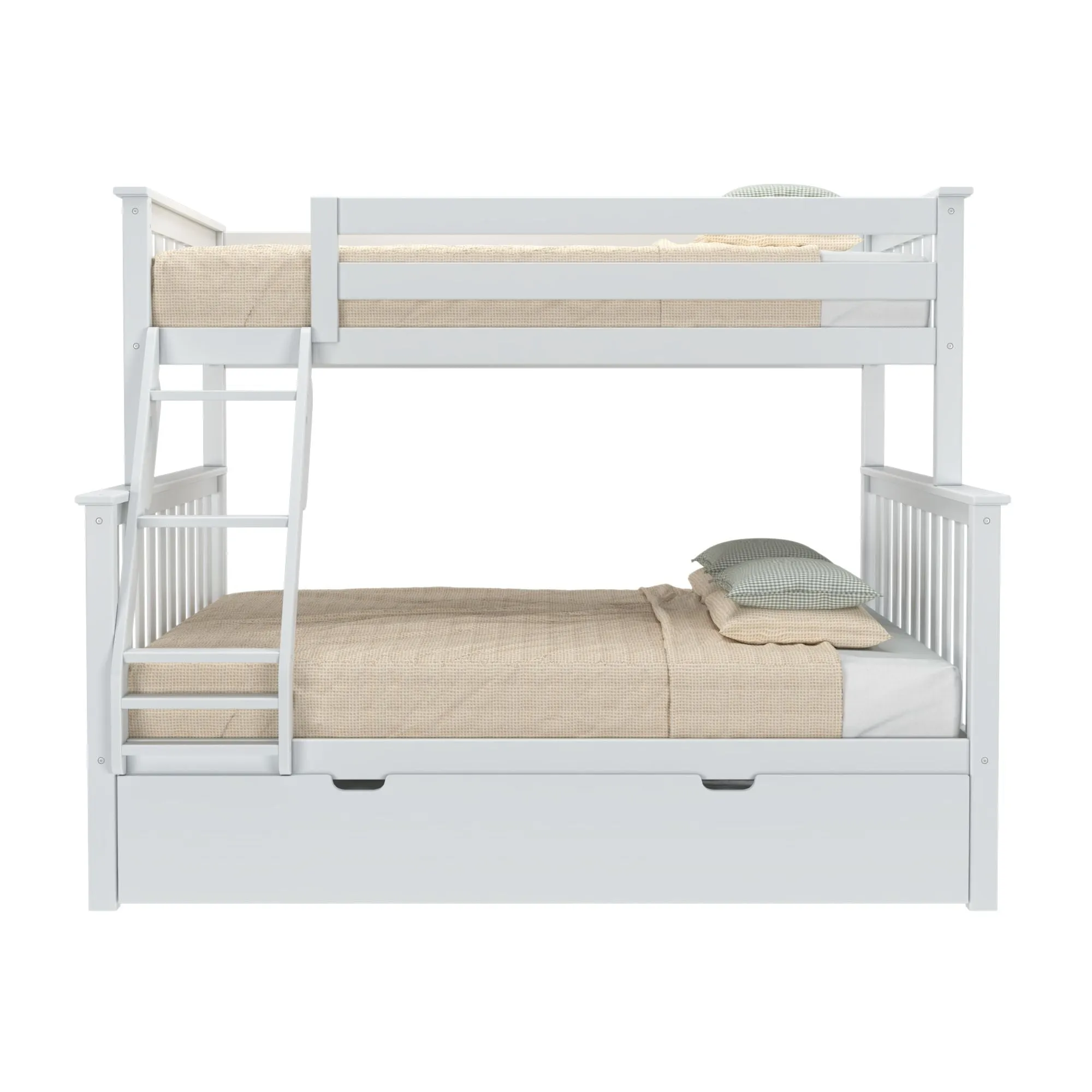 Twin Over Full Bunk Bed With Trundle