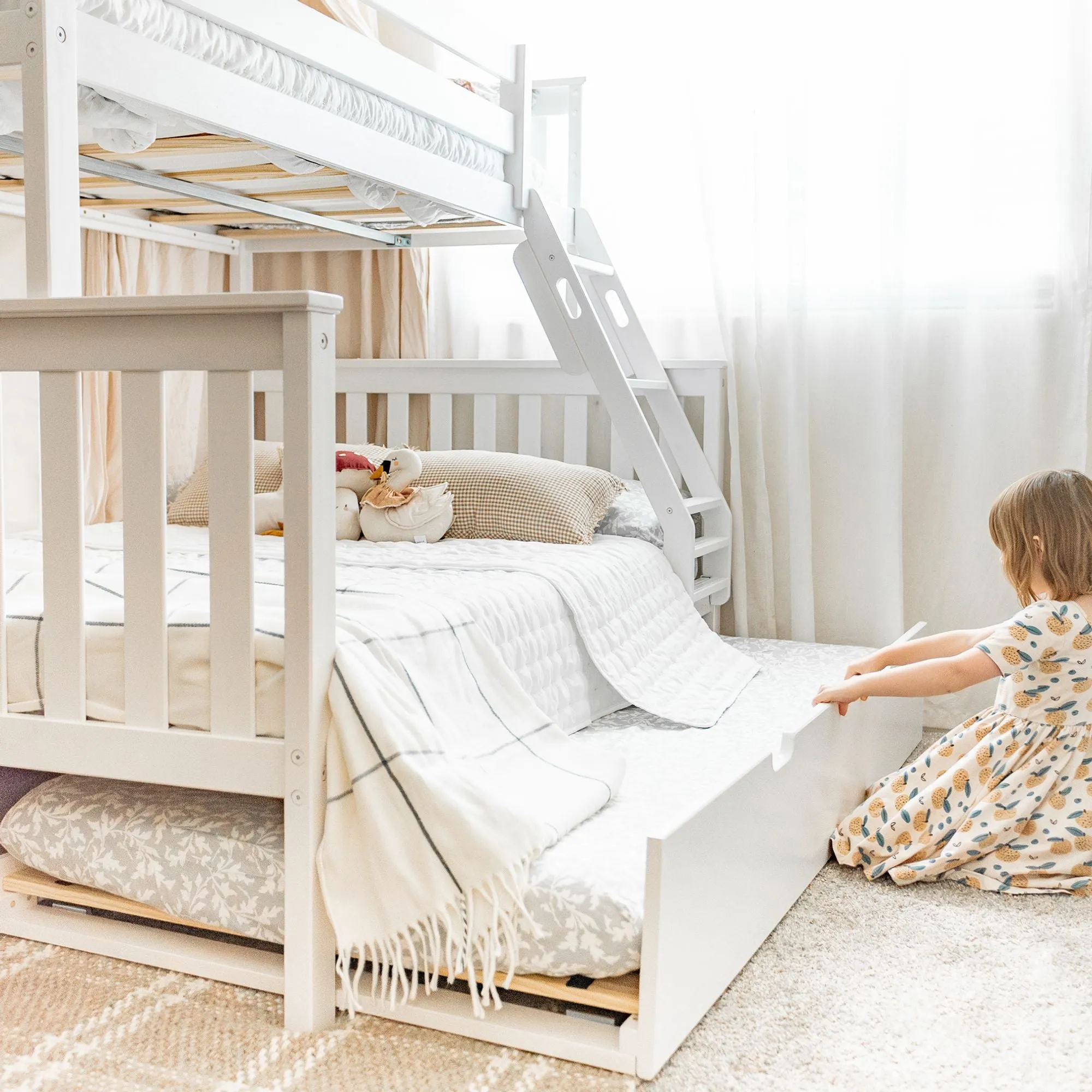 Twin Over Full Bunk Bed With Trundle