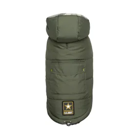 US Army Parka Dog Jacket Dark Camo